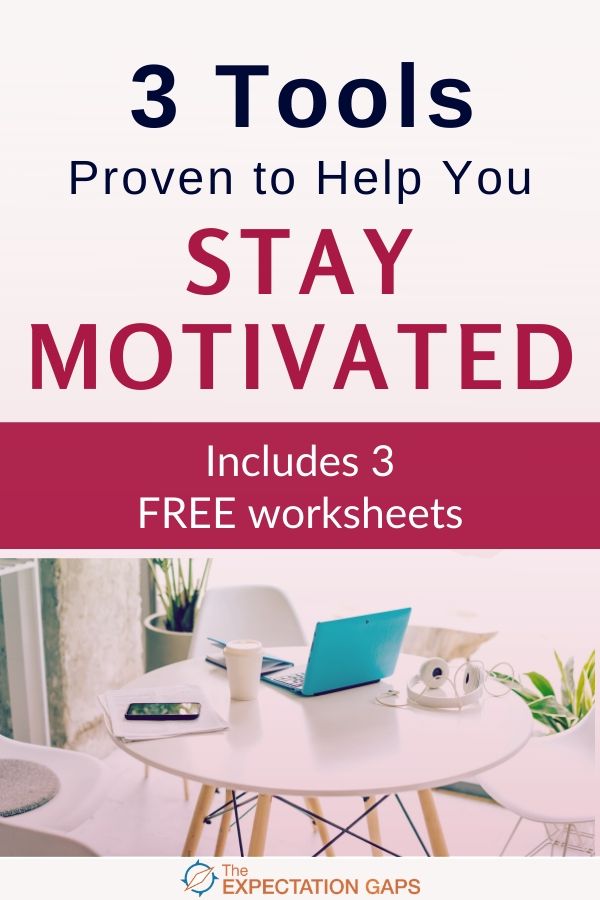 3 Tools Proven To Help You To Stay Motivated - 1 Minute Motivation