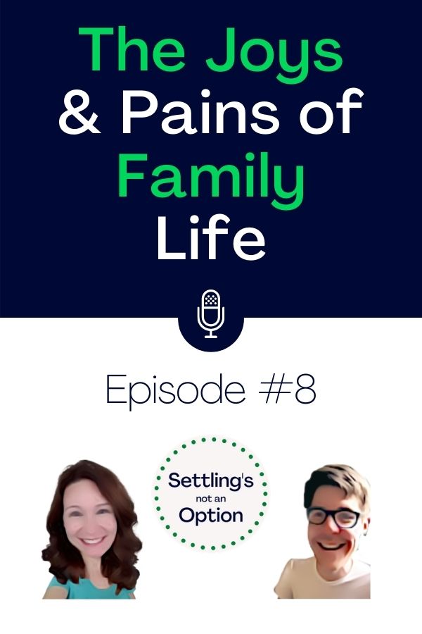 If you're facing a divorce or other separation of family -- if you feel overwhelmed by unrealistic expectations of what family life should be like -- THIS EPISODE IS FOR YOU! #parenting #family #lifelessons #wellbeing #personalgrowth #intentionalliving #sno
